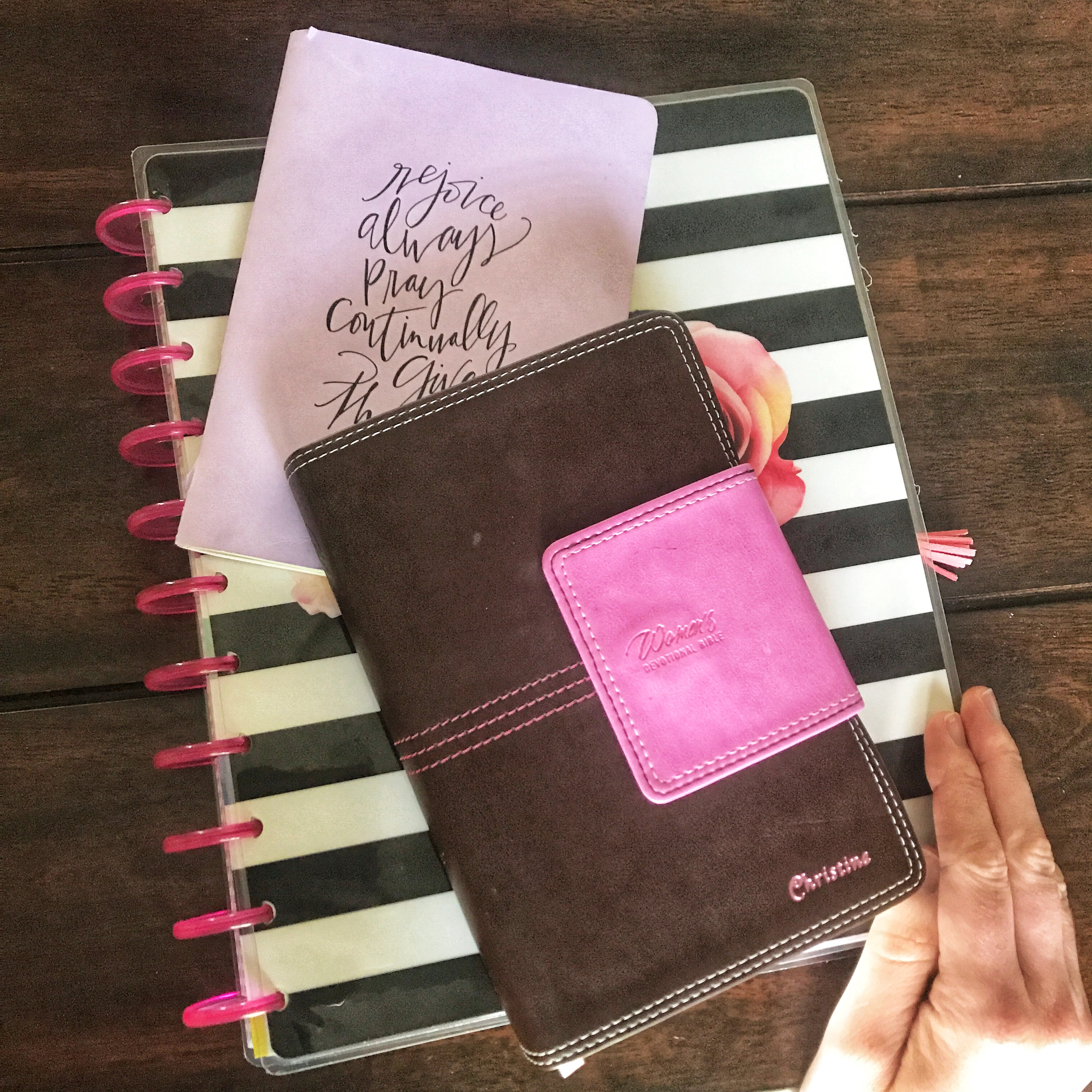 Bible Study Bible, Val Marie, Happy Planner