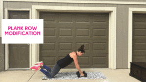 Plank Row Modification 300x169 - Workout Wednesday - 11.14.18