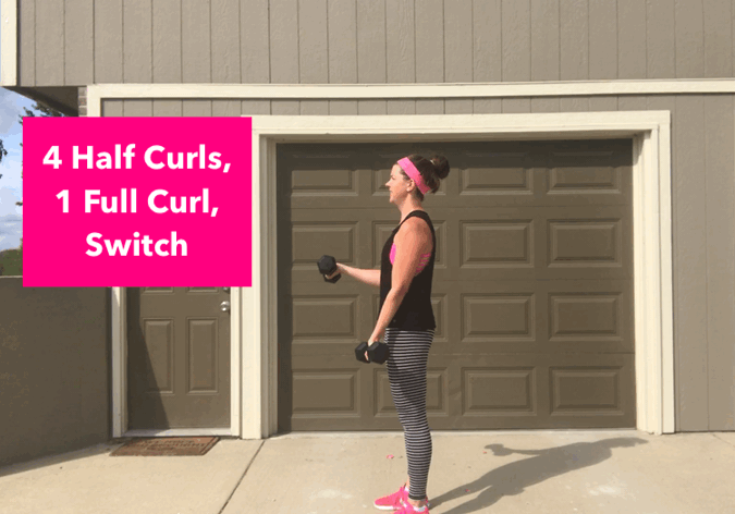 4 Curls half curl - Workout Wednesday - 10.31.2018 - Full Body