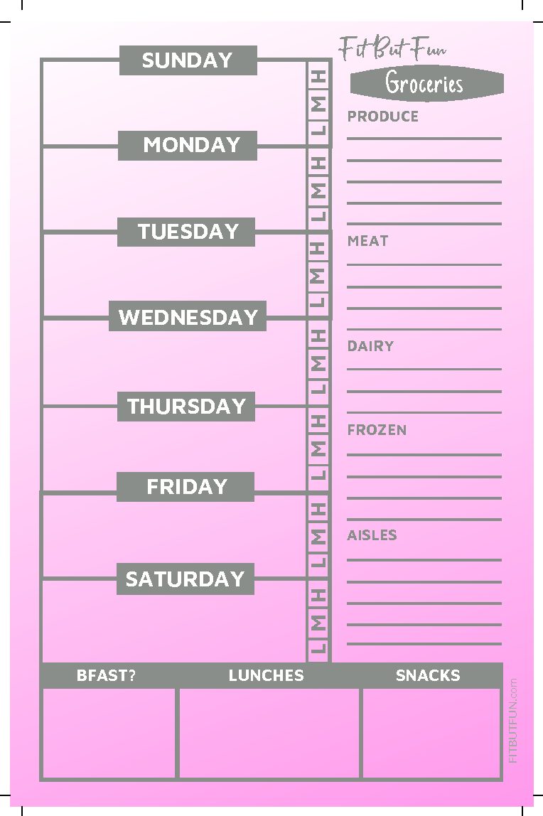 Meal Planning Notepad - Image 2